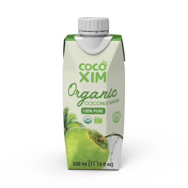 Nước dừa đóng hộp Cocoxim Organic - Thùng 12 Hộp